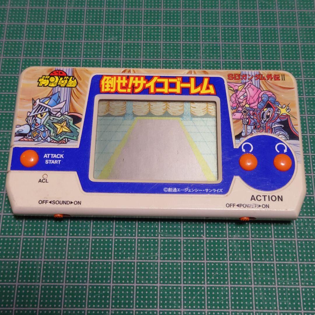 ジャンク SDガンダム外伝Ⅱ 倒せ！サイコゴーレム ゲームウォッチ LSI