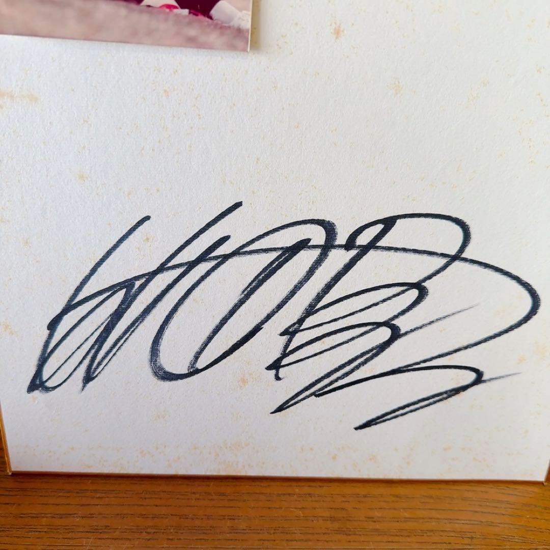 桜田淳子さん 若い頃のサイン 写真付き - メルカリ