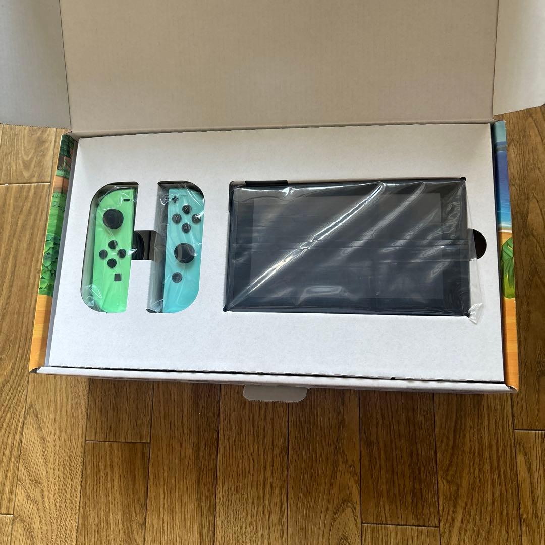 ☆極美品初期化済☆ Nintendo Switch あつまれどうぶつの森のセット