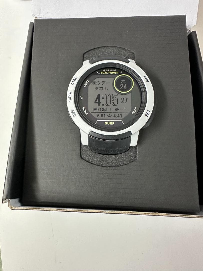 GARMIN　サーフウオッチ Garminの 『INSTINCT DUAL POWER SURF EDITION』はサーフィン機能が