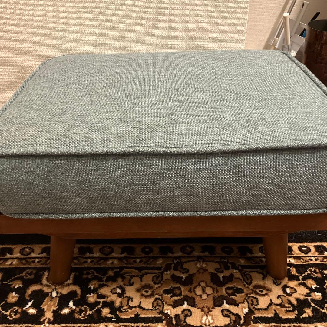 unico ALBERO カバーリング　オットマン unico ALBERO アルベロカバーリングソファ 2シーター 送料込み】美品