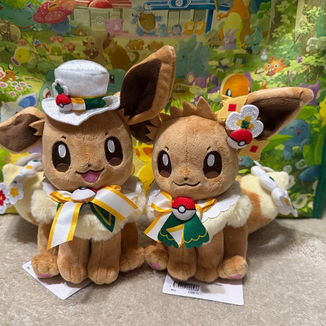 みんみ様 専用 ポケパーク カントー イーブイ ぬいぐるみ - メルカリ