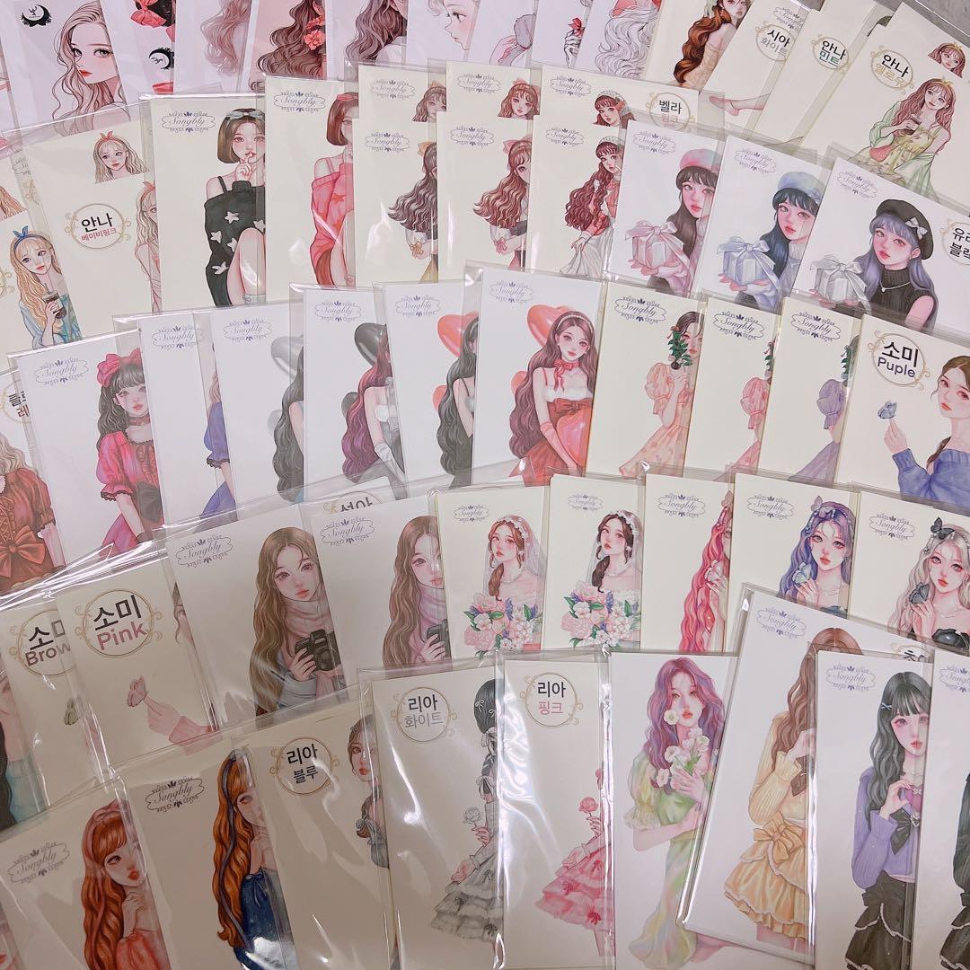 紙モノ コラージュ素材 デザペ マステ 海外 人物ステッカー まとめ売り