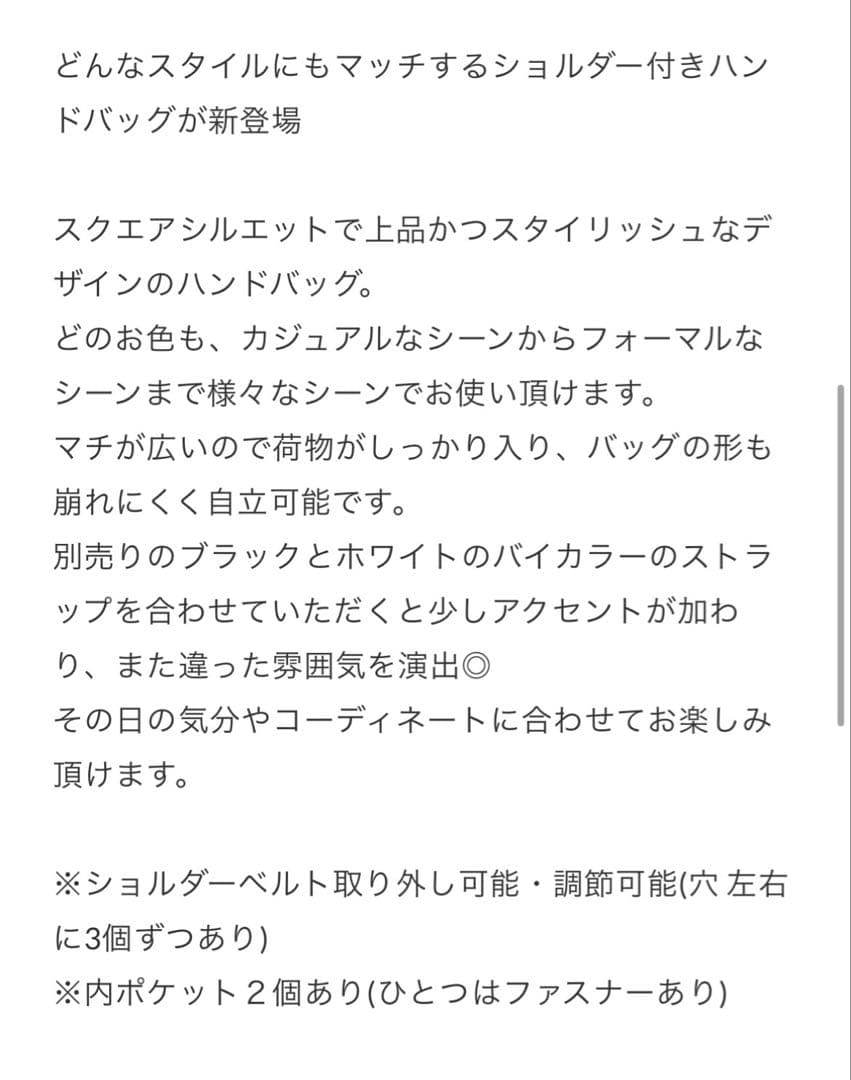 新品タグ付き OHGA MINI BOSTON BAG エトープ ミニボストン