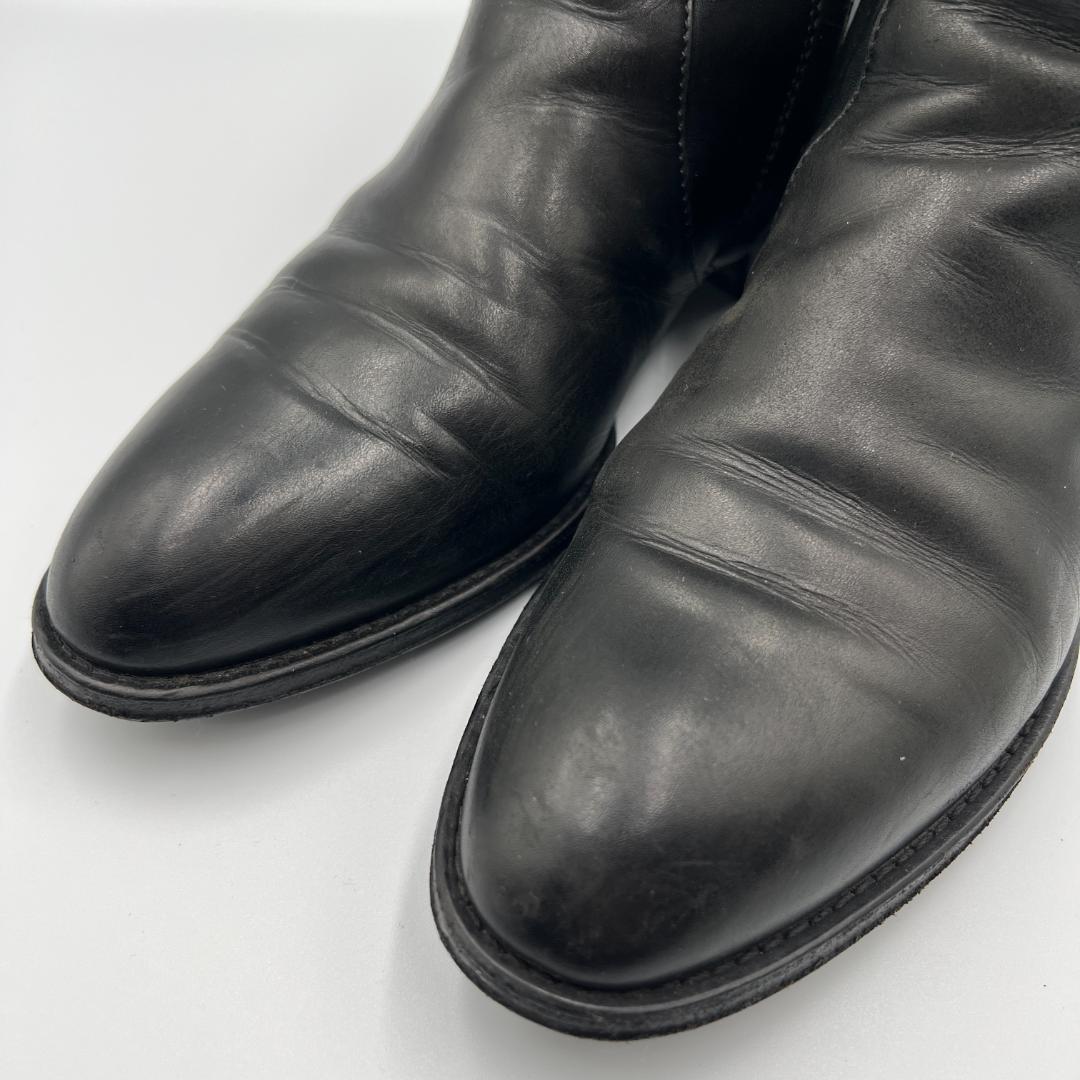 【綺麗】ルイヴィトン ショートブーツ モノグラムフラワー 23.5cm LVロゴ