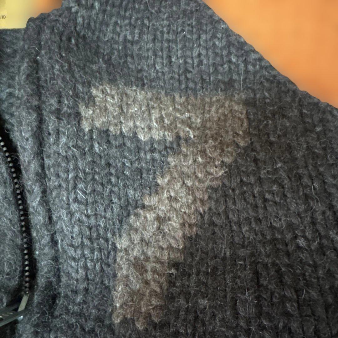 本日限Stussyステューシーcanadian sweaterカウチンニッチ希少 - メルカリ