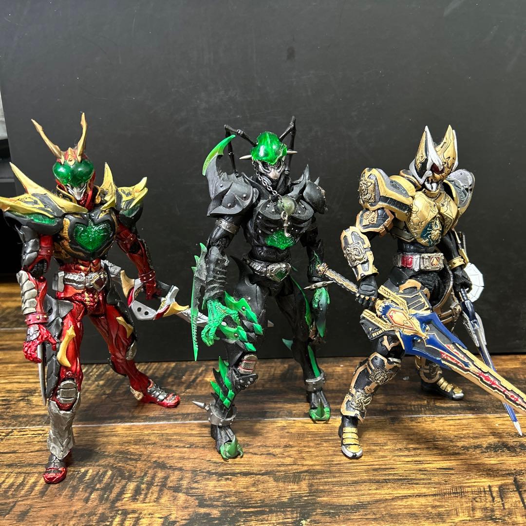 S.I.C 仮面ライダー剣 ブレイド カリス ジョーカー まとめ売り - メルカリ