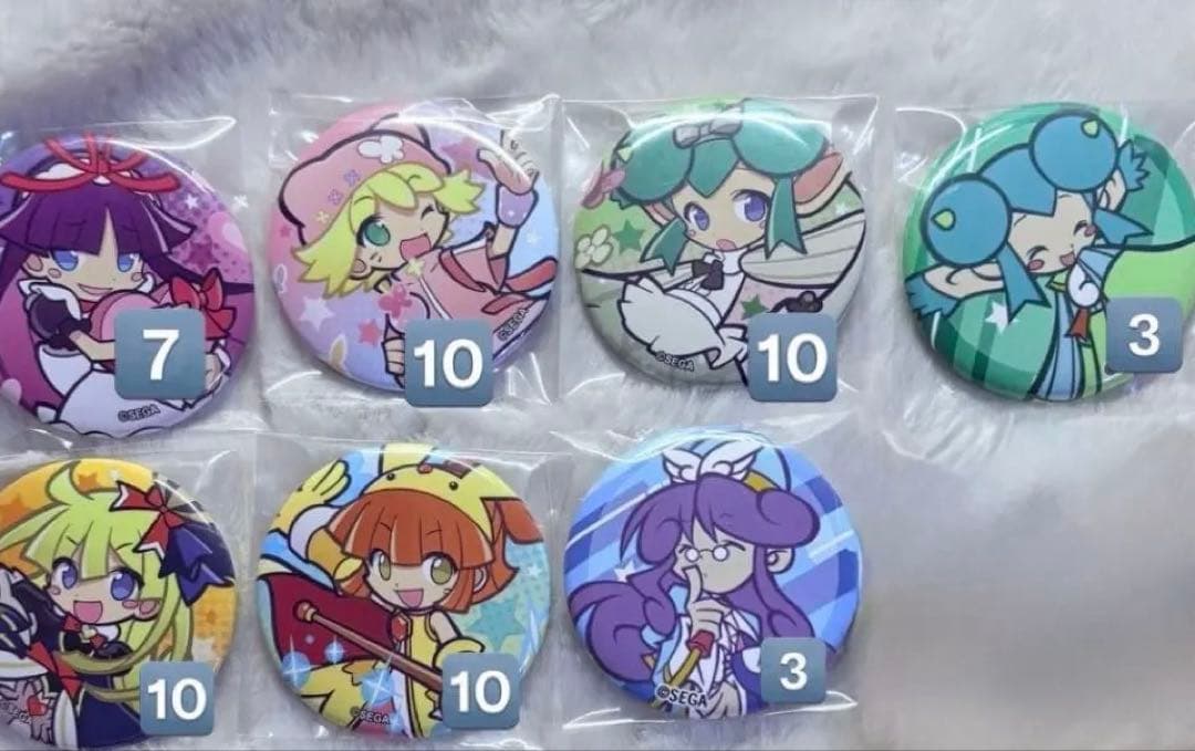 みどびよ ぷよぷよ ぷよクエ 缶バッジ セガストア まとめ売り ぷよぷよ!!クエスト』缶バッジコレクション（全10種） みどびよ