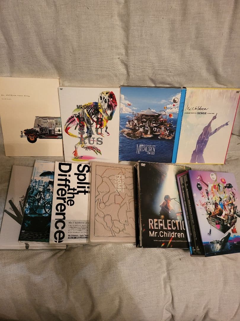 Mr.Childrenライブ DVDコレクション 10枚セット　値下げ中 Mr.Children DVDセット 4枚組 - メルカリ