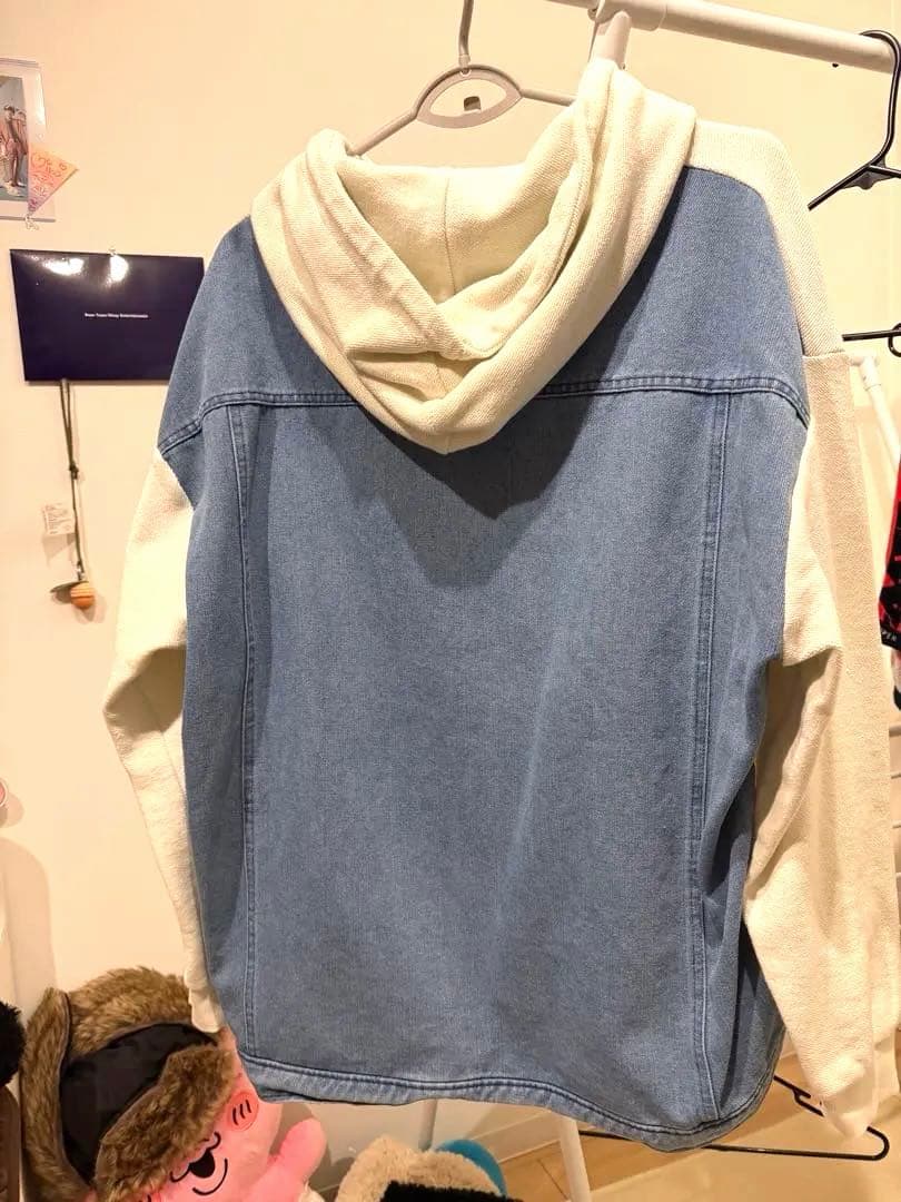 Mサイズ】Vaundy バウンディ パーカー デニム フーディ FUSION - メルカリ