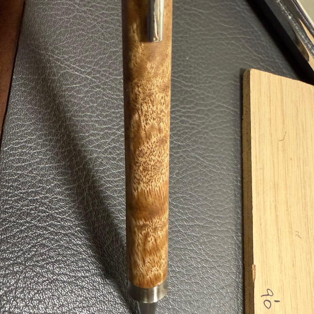 199マーブルウッド 木製シャーペン 強低重心ダブルR ステンレス