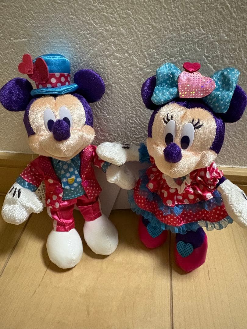 2点】ディズニー パルパルーザ ぬいば ミッキー ミニー 24時間以内発送