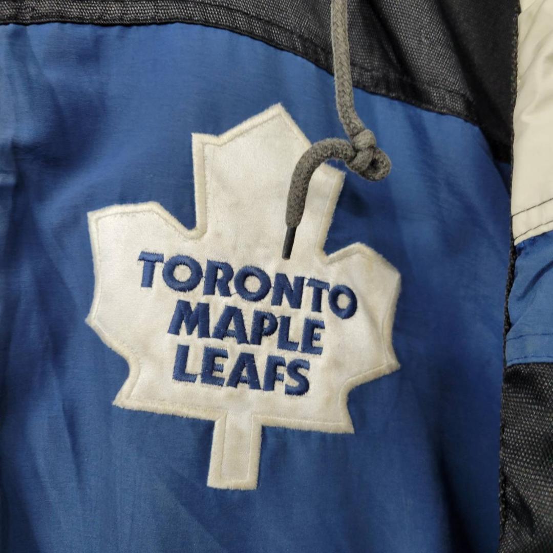 古着 90s スターター NHL トロントメープルリーフス ナイロン