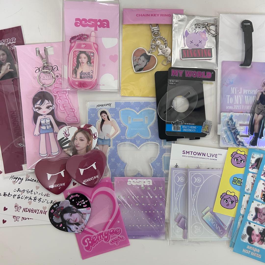 aespa ニンニン グッズ md セット - メルカリ