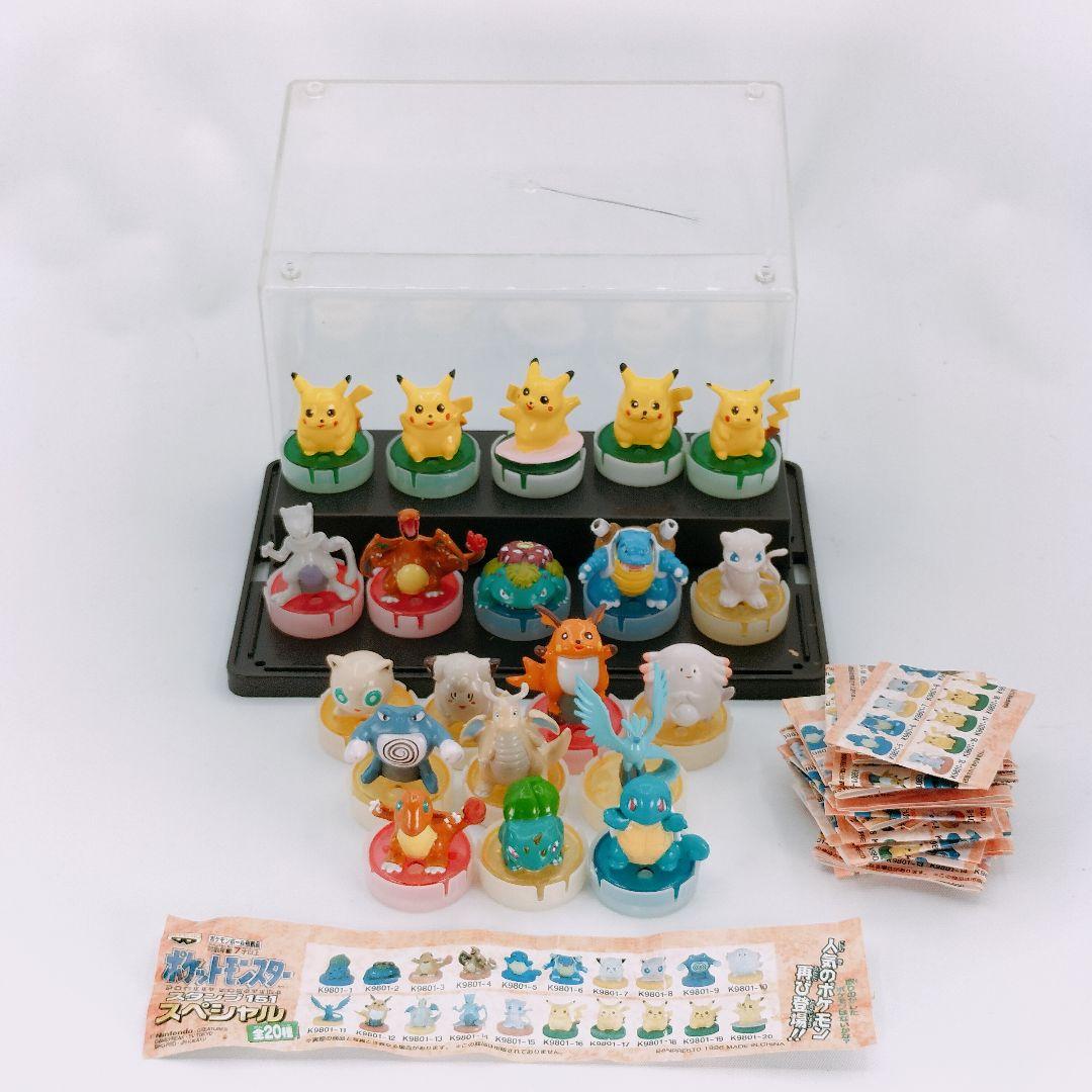 希少 ポケットモンスター スタンプ151 スペシャル 20種コンプ 当時物