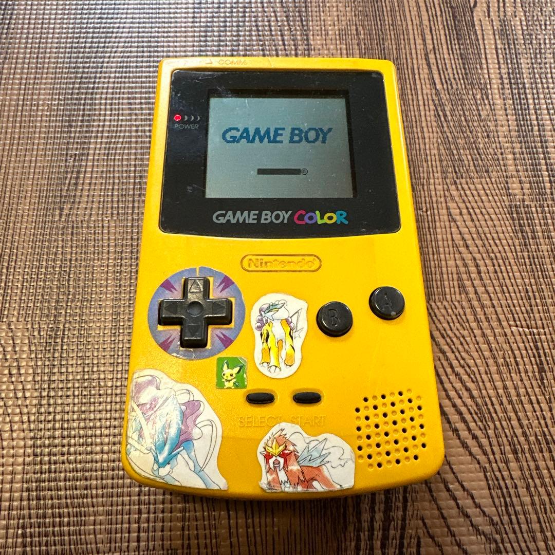 ゲームボーイカラー 黄色 電池の蓋なし 動作未確認 - メルカリ