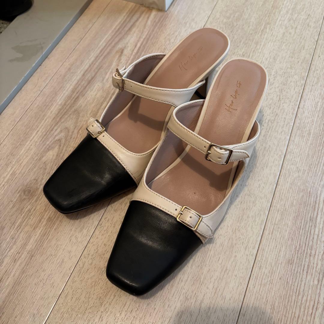 ハーリップトゥ ミュール Mademoiselle Mules - メルカリ