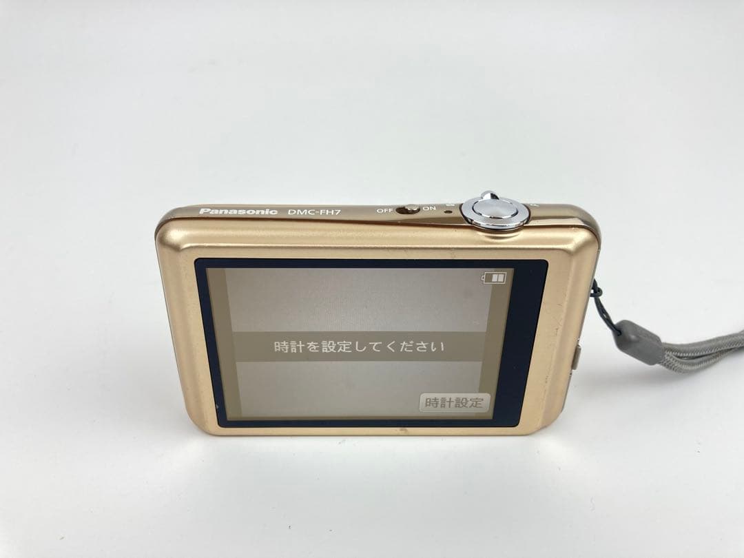 極美品】Panasonic LUMIX DMC-FH7 シャインゴールド - メルカリ