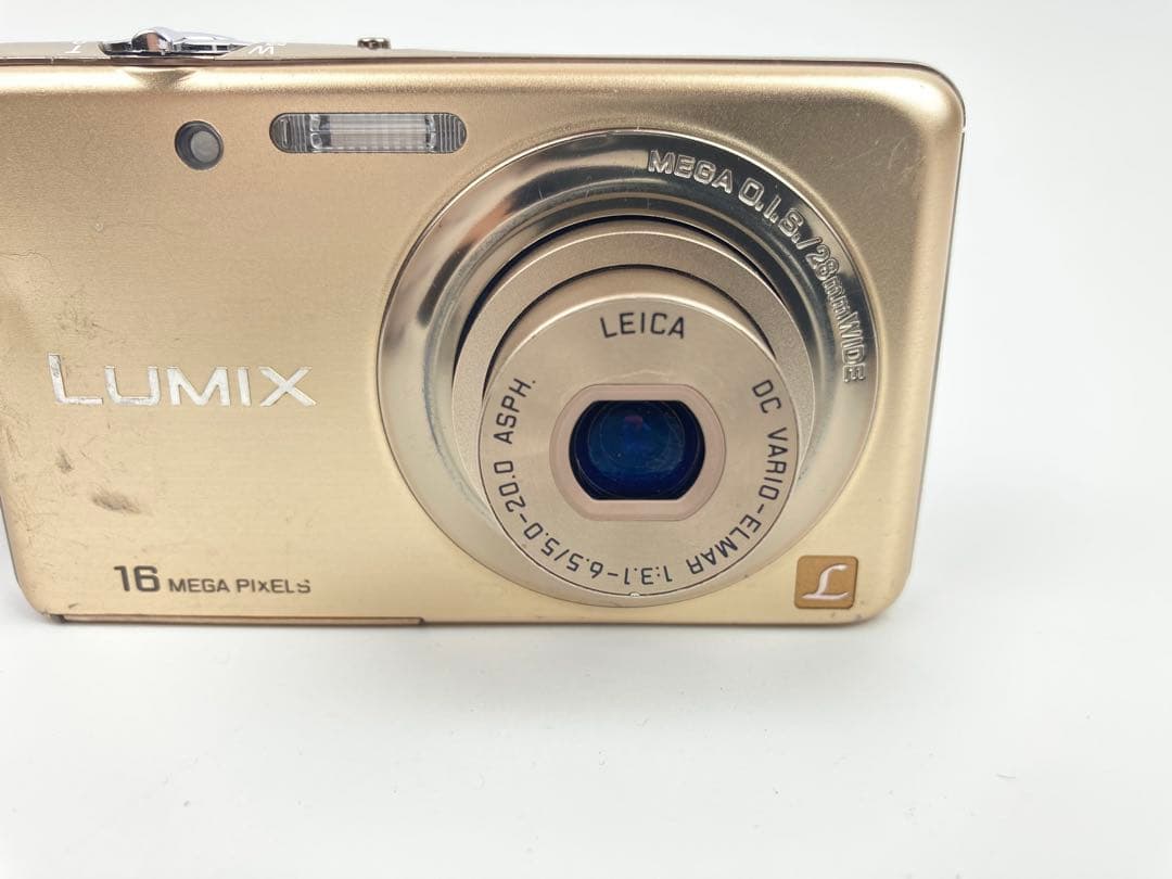 極美品】Panasonic LUMIX DMC-FH7 シャインゴールド - メルカリ