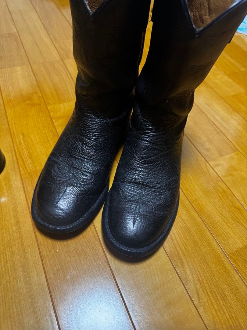 アンダーソンビーン　ローパーブーツ　リオスオブメルセデス RIOS OF MERCEDES リオスオブメルセデス ROPER BOOTS ORANGE GREEN