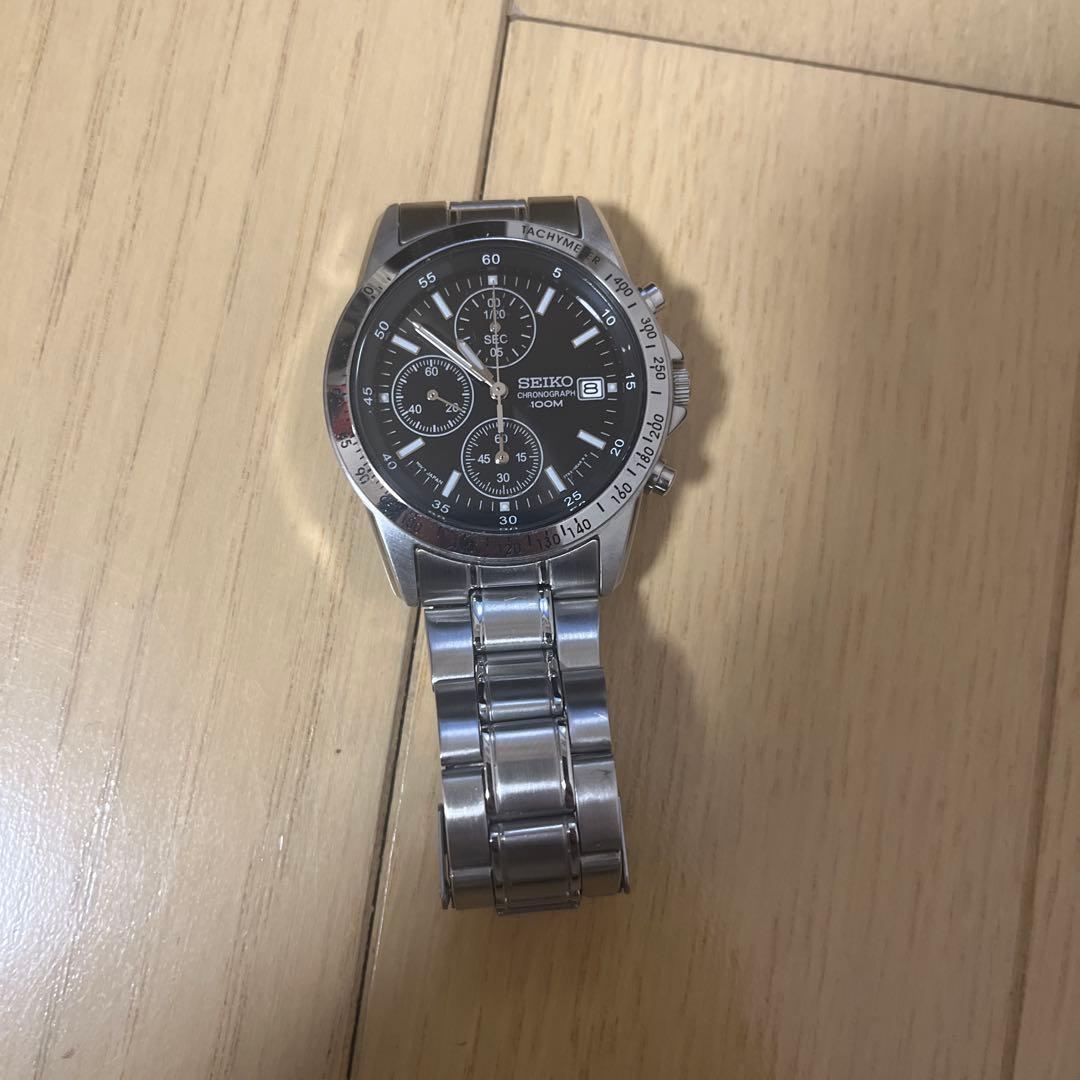 【美品】SEIKO クロノグラフ SND367PC 逆輸入モデル ブラック 楽天市場】＼10%OFF+さらに3倍☆3/1限定／ セイコー 海外モデル クロノ