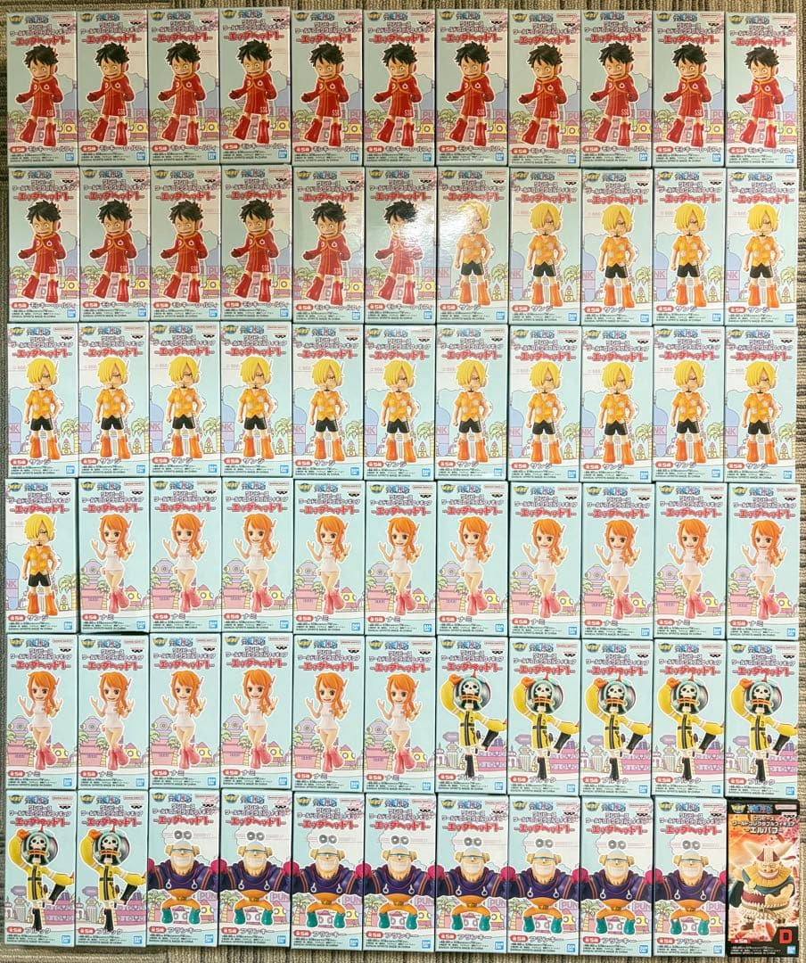 ワンピース ワーコレ フィギュア まとめ売り 187個 WCF - メルカリ