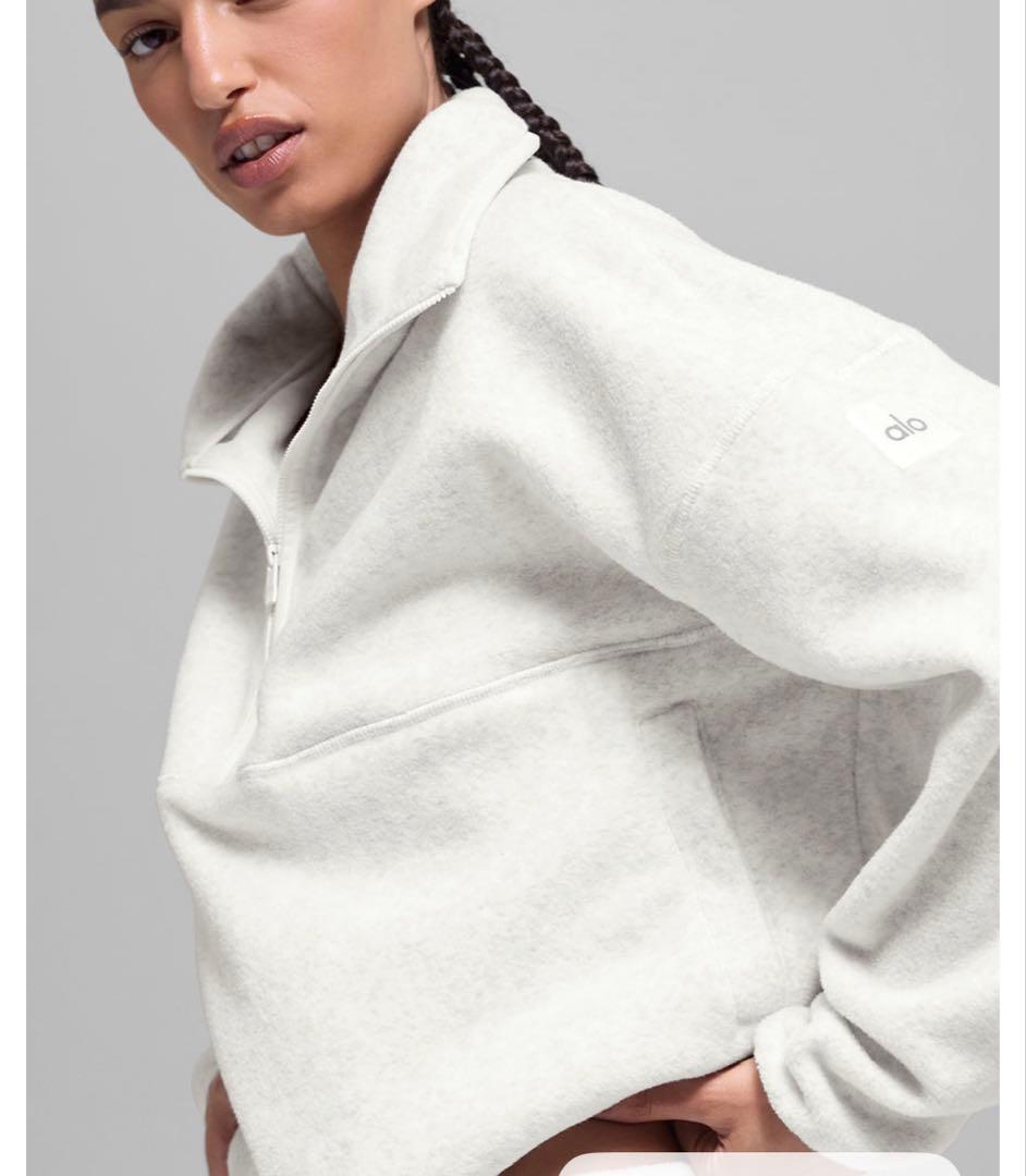alo リラックスフィットフリース トレーナー XXS