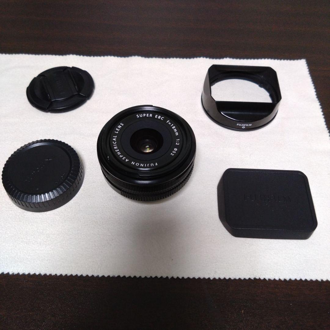 FUJIFILM 富士フイルム　XF18mm F2 Fujifilm XF 18mm f/2.0 Lens 16240743 - Adorama