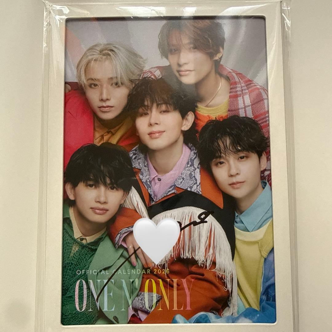 ONE N' ONLY カレンダー 2026 沢村玲 サイン REI - メルカリ