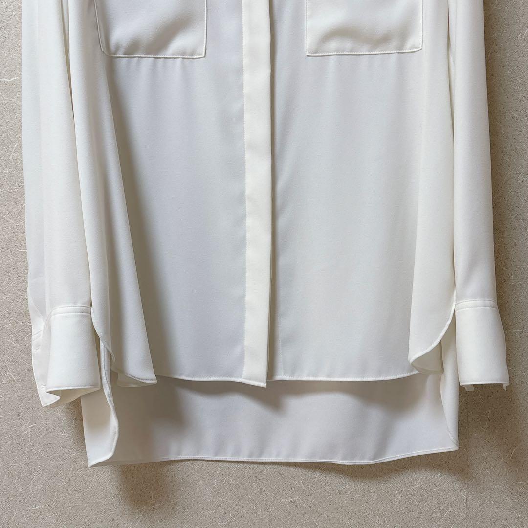 23SS✨Theory セオリー エアリー とろみ ブラウス ゆったり 日本製