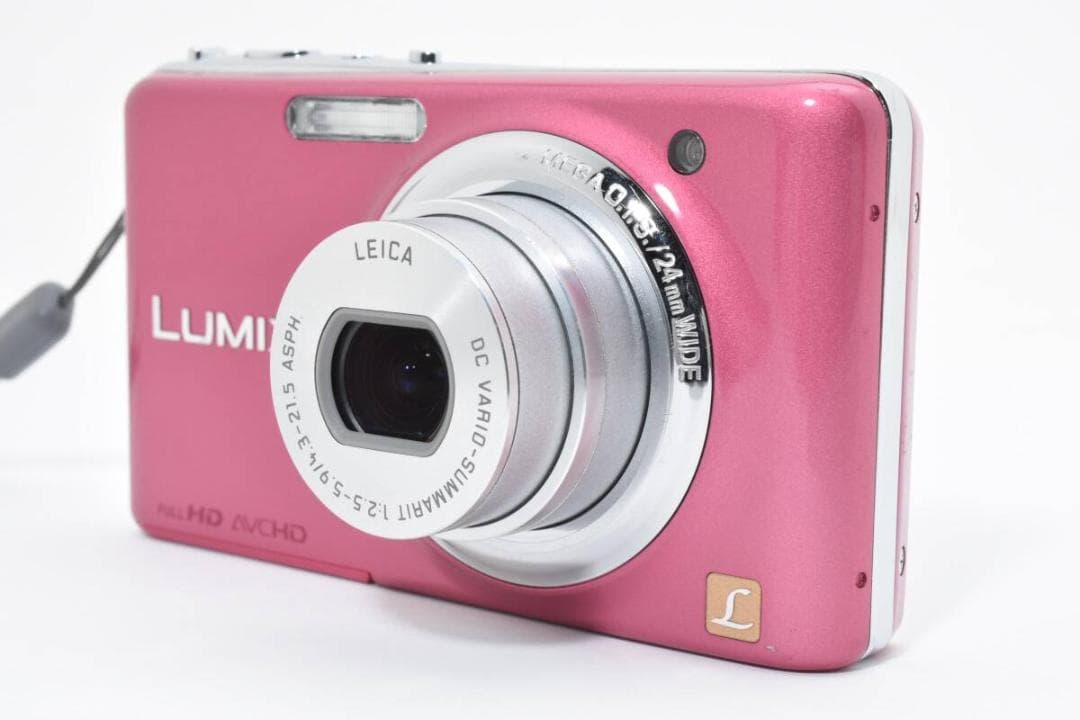 美品】 Panasonic LUMIX DMC-FX77 ピンク #103