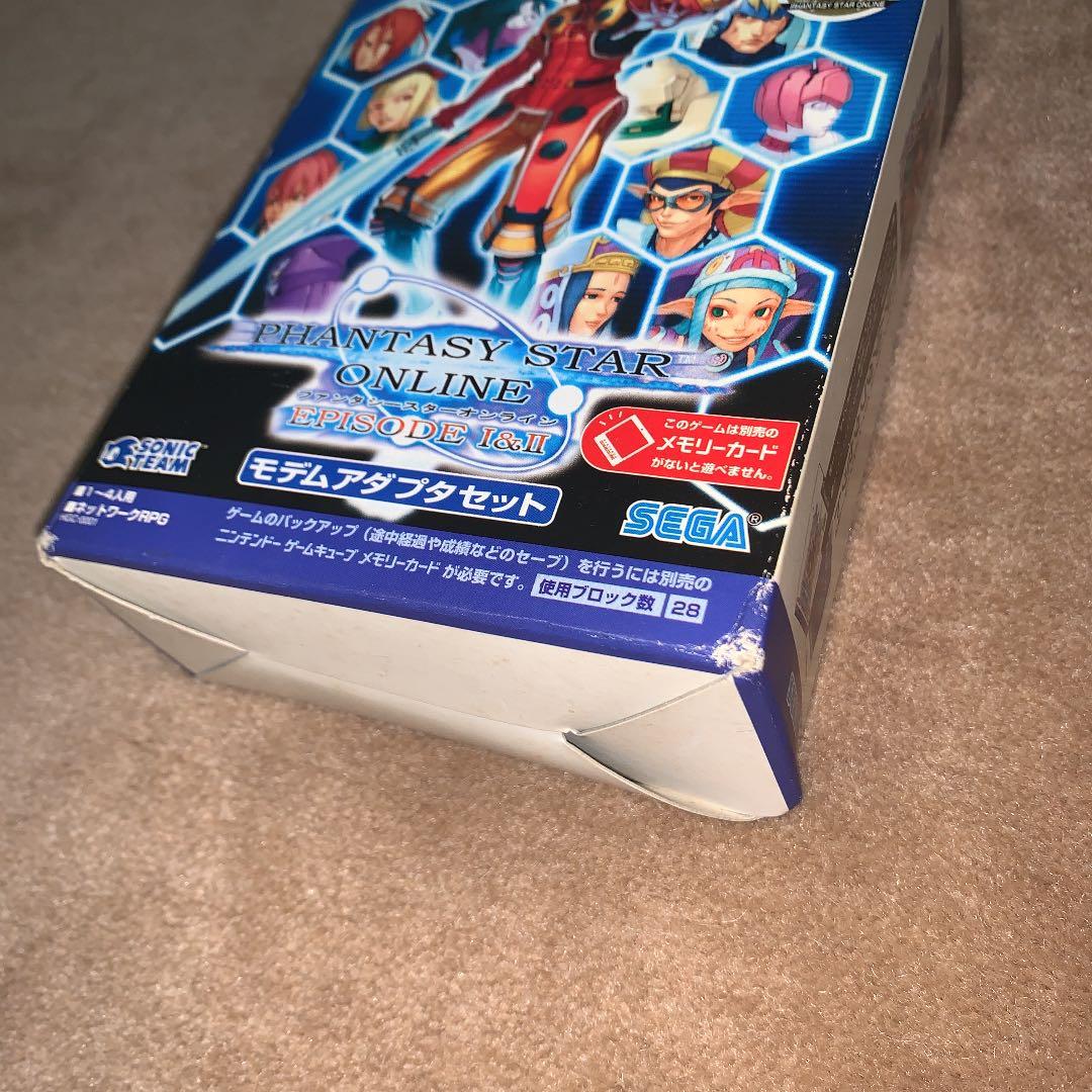 美品】ファンシースターオンライン エピソード1&2 モデムアダプタ
