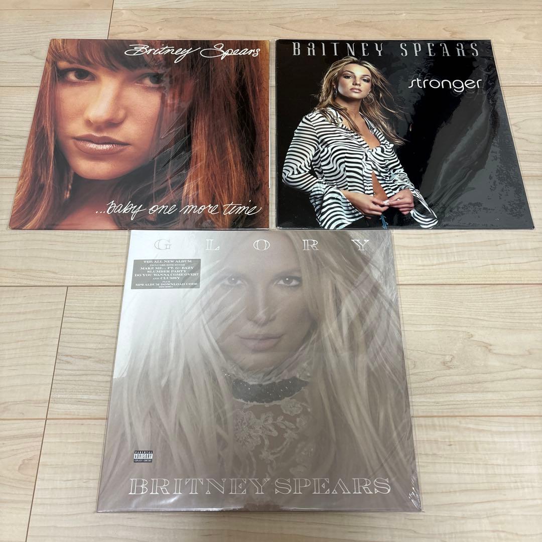 ブリトニースピアーズ　Britney Spears 　レコード　3枚セット ヒット シングルス 2001-2002 I Love Rock'n'roll : Britney Spears