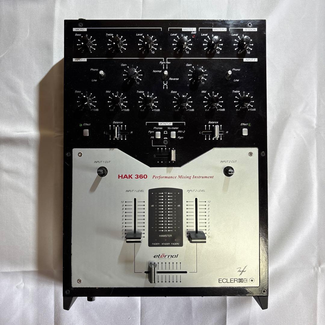 ECLER HAK 360 DJミキサー □ご予約受付□ Ecler(エクラー) ／ HAK360 - DJミキサー - 1大特典