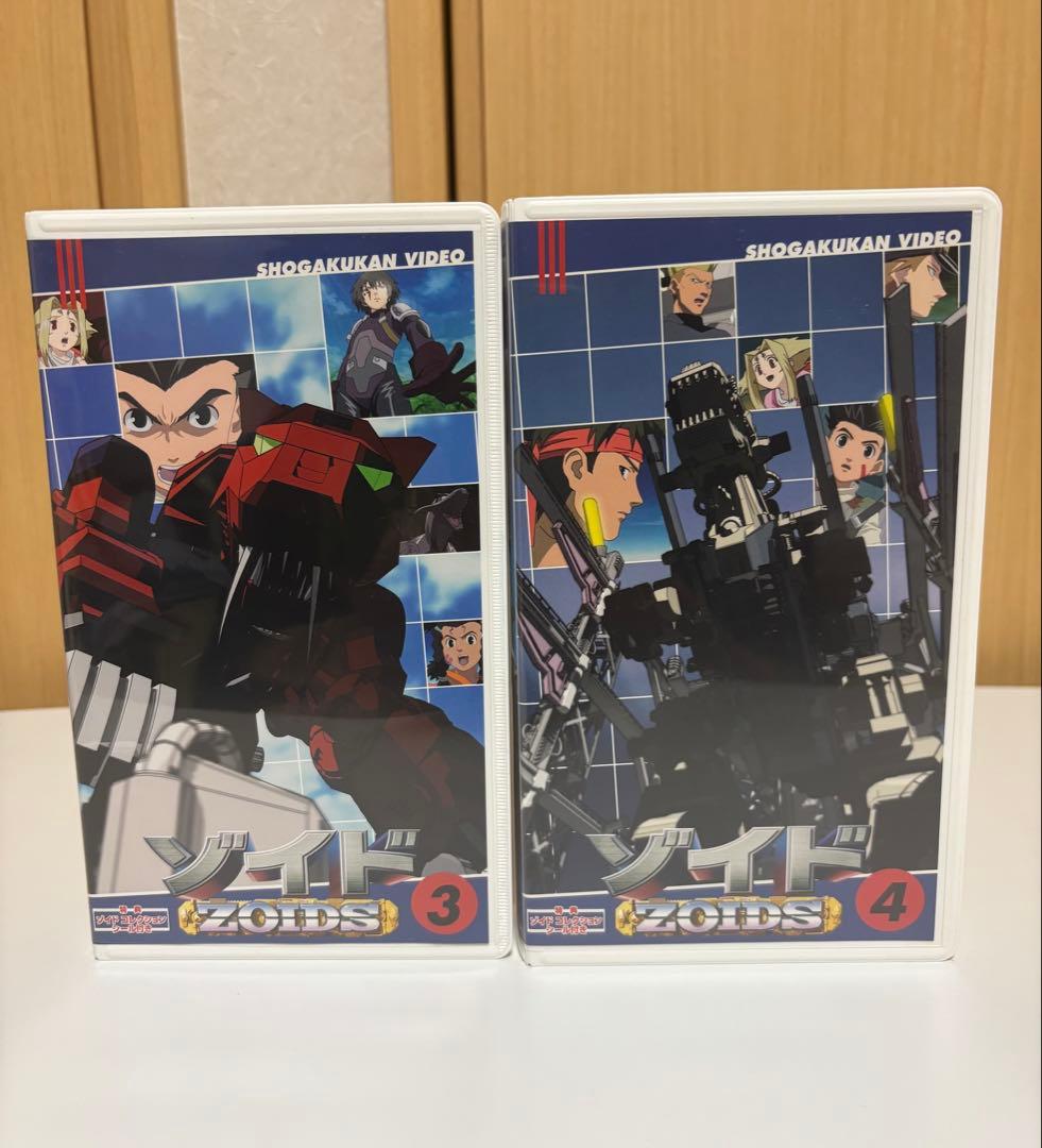 貴重なシール付】ゾイド VHS 1〜7巻セット