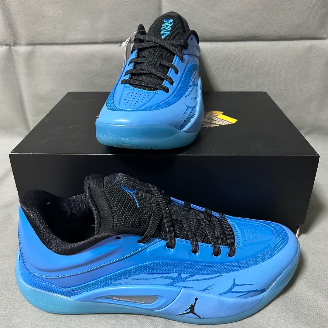 【1週間限定価格】ナイキ　ジョーダン　ザイオン4 ブラック　ブルー　黒　27.0 2026年最新】ZION 4の人気アイテム - メルカリ