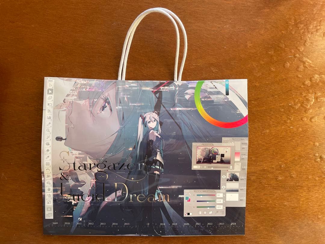 初音ミク Rella 個展 ショッパー