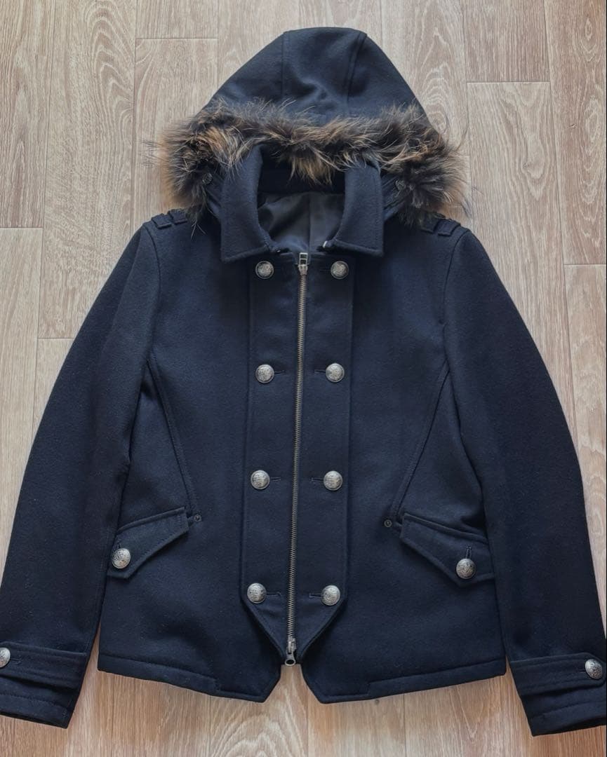 ジャケット・アウター Archive PPFM Fur napoleon jacket black PPFM napoleon jacket - メルカリ