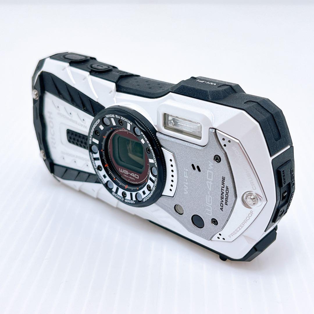RICOH WG-40W コンパクトデジタルカメラ リコー WG-40 コンパクトデジタルカメラ イエロー [防水+防塵+耐衝撃] RICOH