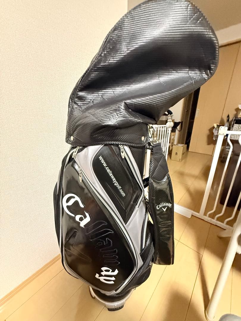 Callaway キャディバッグ 黒/シルバー - メルカリ