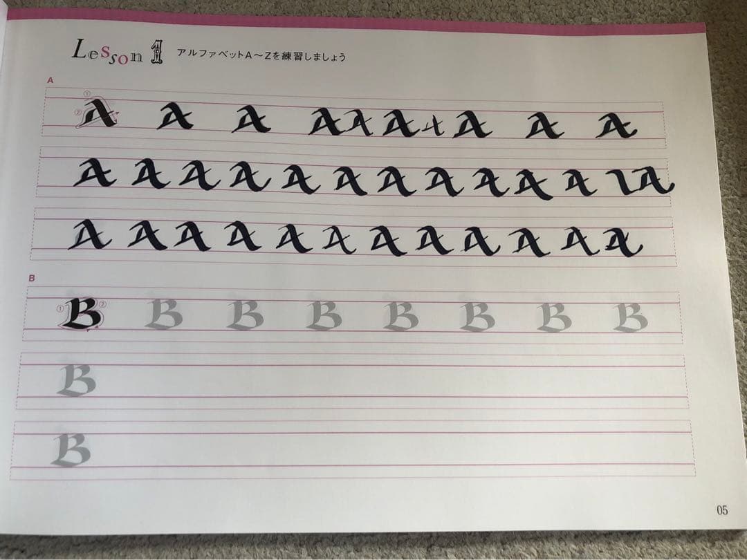 フェリシモ カリグラフィーレッスンセット 全6回分 商品詳細