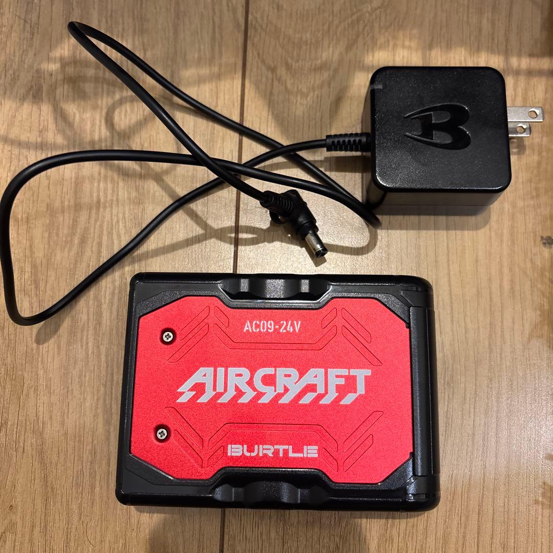 BURTLE エアークラフト バッテリーセット AC09 24V レッド - メルカリ