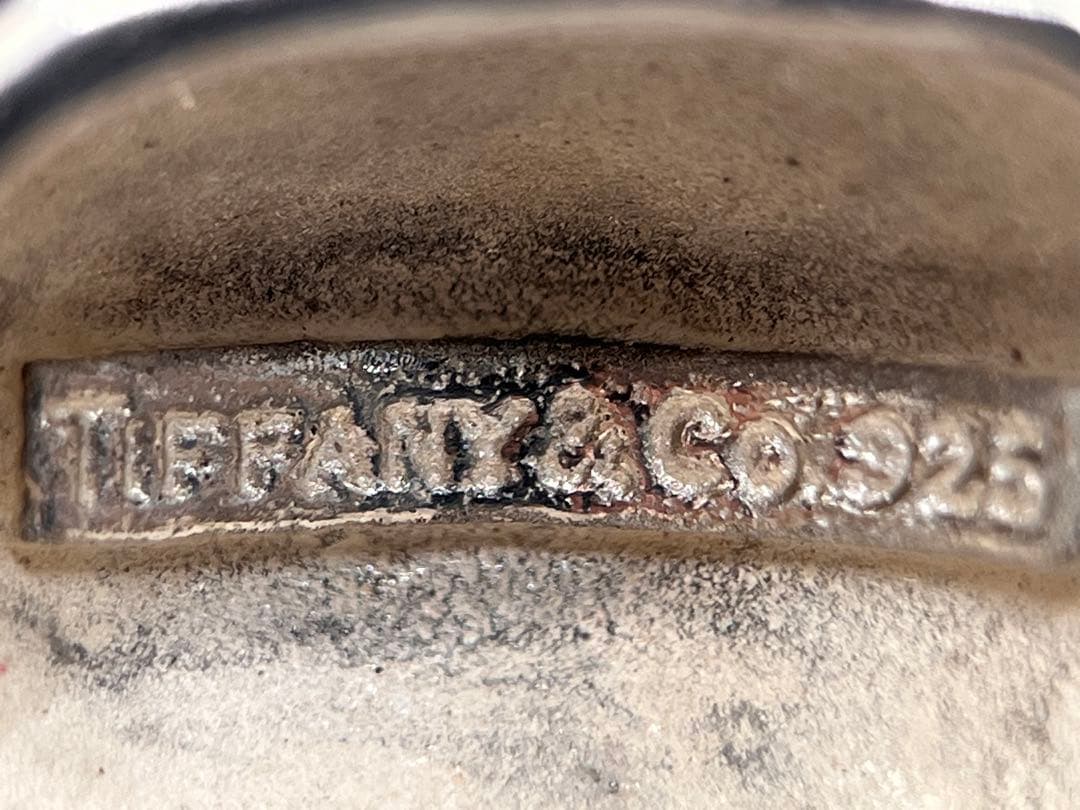 b917 希少 ヴィンテージ ティファニー カメ 亀 ブローチ 925 タートル