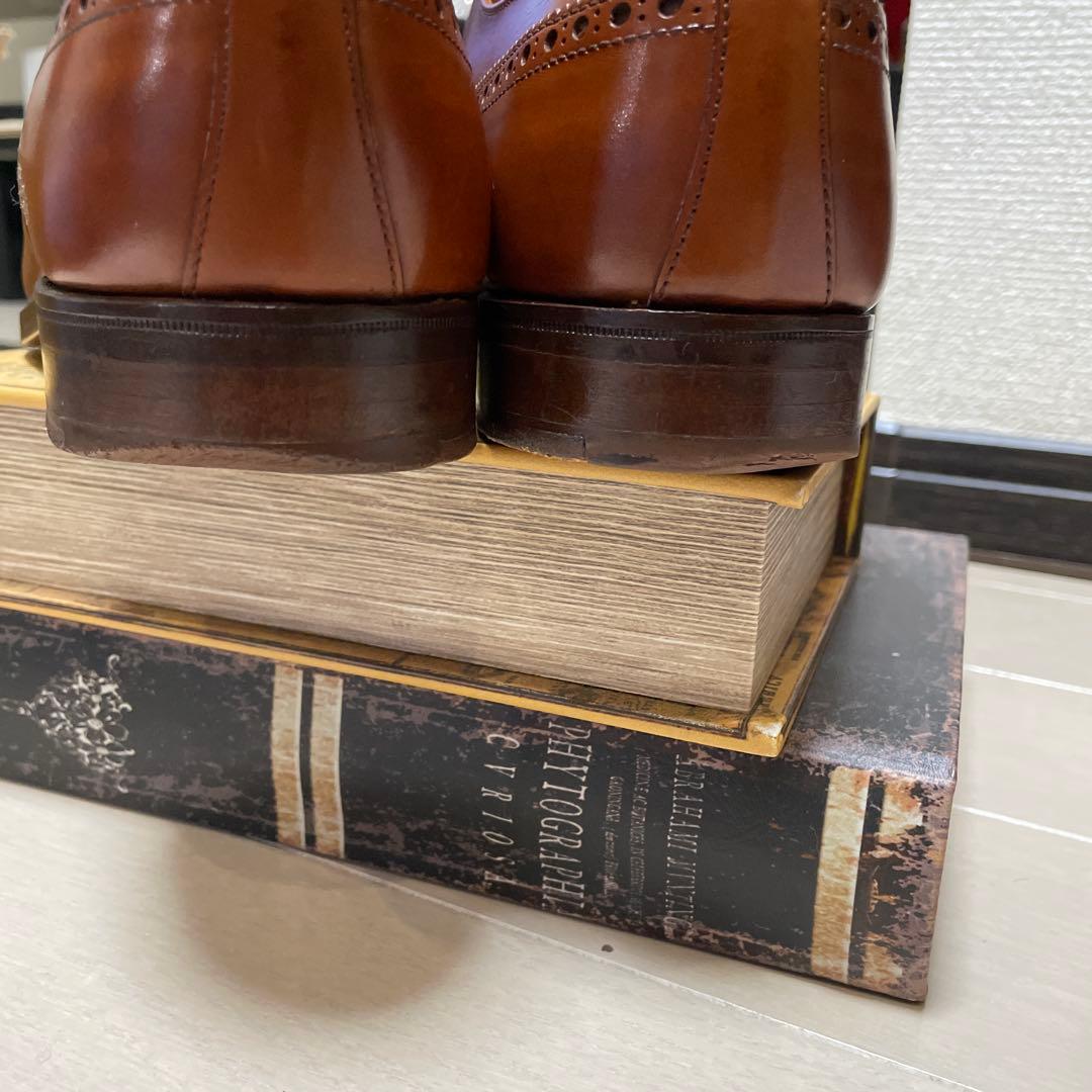 Crockett & Jones ブラウン ドレスシューズ - メルカリ