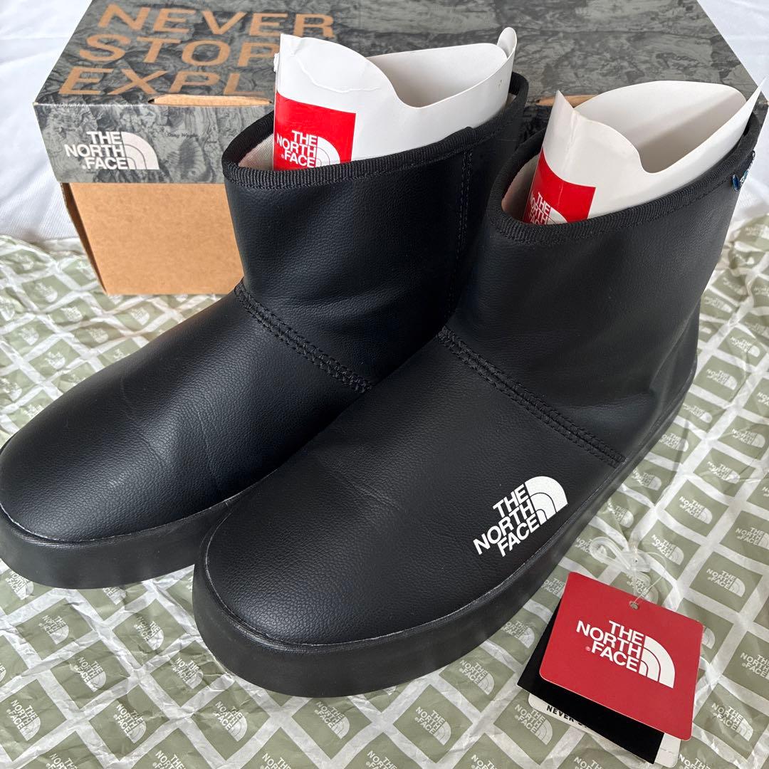 ノースフェイス 23cm 軽量 防水 ショート ブーツ ブラック NF51946