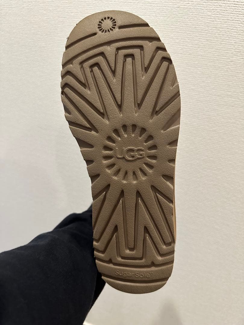 正規品 UGG アグ 厚底 クラシックミニ 24 チェスナット ベージュ