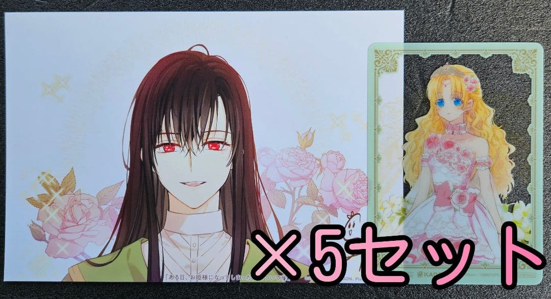 ある日、お姫様になってしまった件について 特典2種 ×5セット 🐬9/5(金)発売 特典情報🐬 『#ある日お姫様になってしまった件について