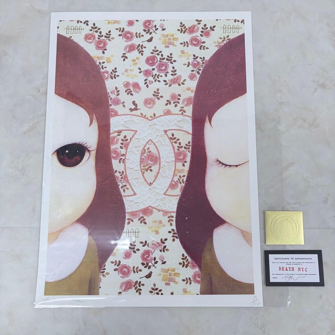 DEATH NYC 奈良美智 世界限定100枚 現代アート 直筆サイン - メルカリ