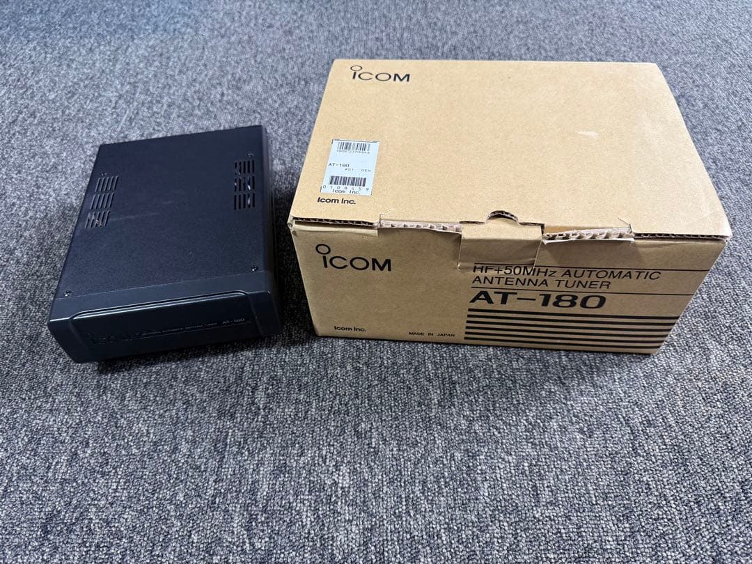 アイコム AT-180 アンテナチューナー 50MHz ICOM Icom AT - 180 50mhz Auto Antenna Tuner for sale online | eBay