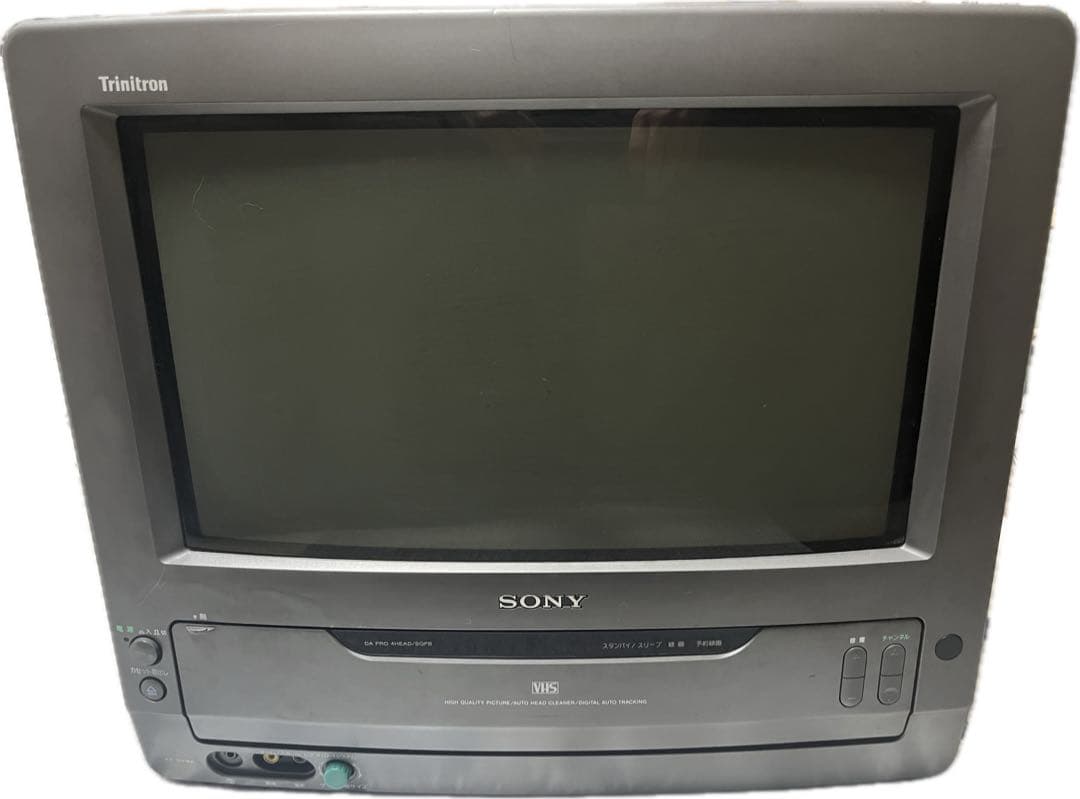 ジャンク】SONY Trinitron ブラウン管テレビデオ - メルカリ